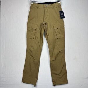 Bylt Cargo Pants Mens 30 x 32 Brown Ripstop Tactical Utility Hiking Outdoor NWT